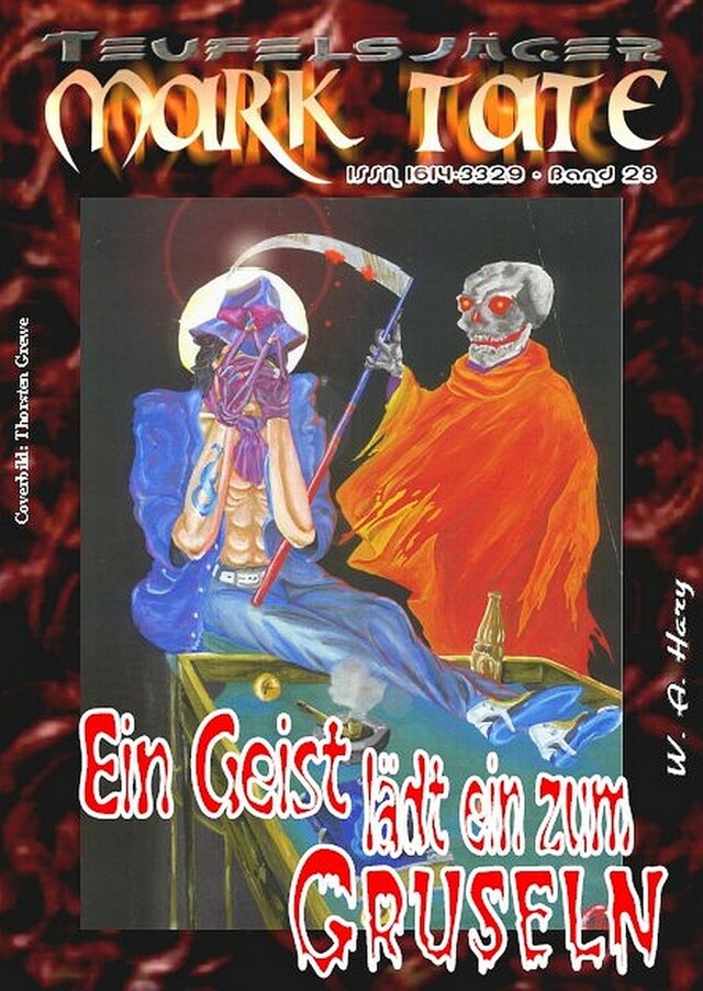 Buchcover für TEUFELSJÄGER 028: Ein Geist lädt ein zum Gruseln