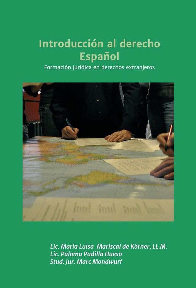 Buchcover für Introducción al derecho Español