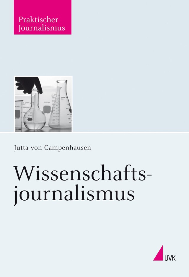 Buchcover für Wissenschaftsjournalismus