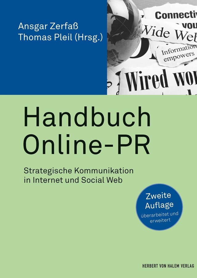 Book cover for Handbuch Online-PR