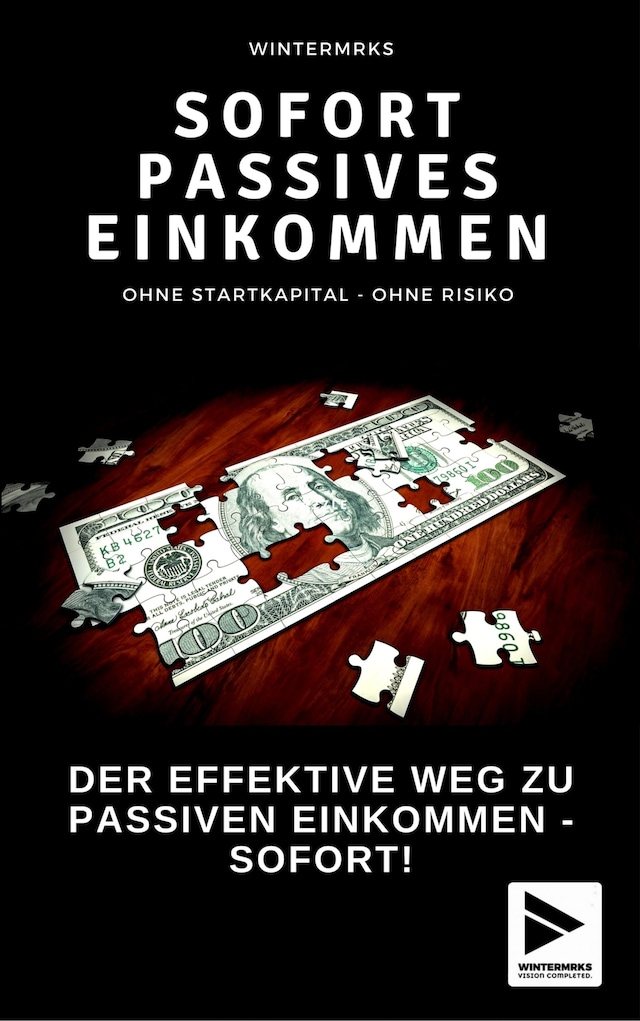 Book cover for Sofort Passives Einkommen
