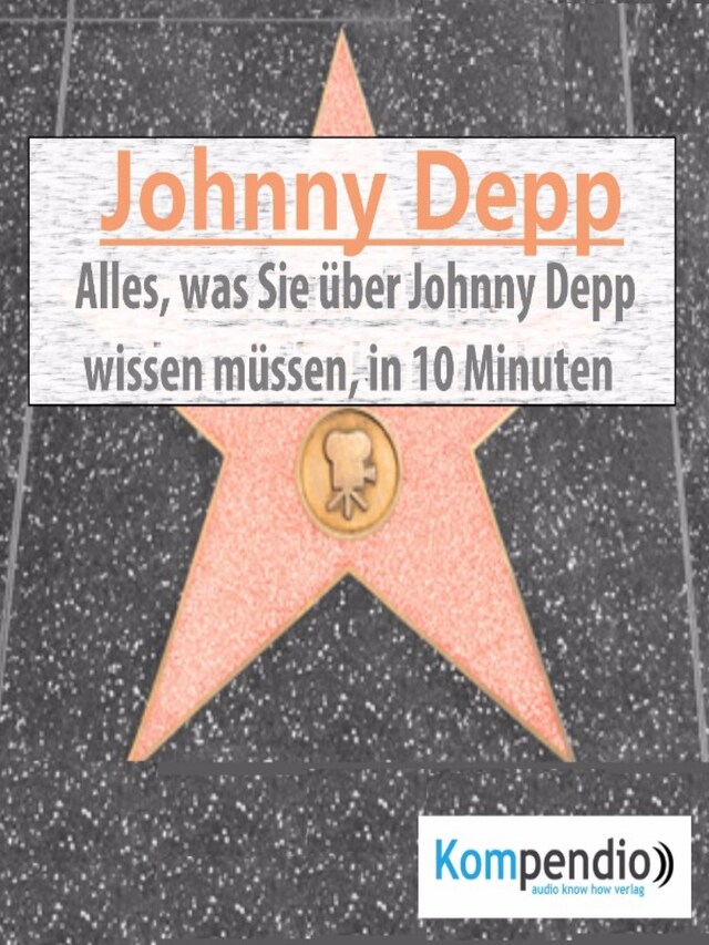 Buchcover für Johnny Depp (Biografie kompakt):