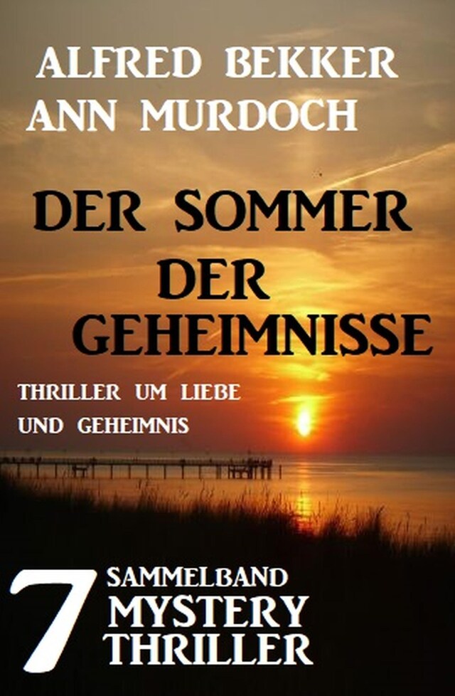 Buchcover für Sammelband 7 Mystery Thriller - Der Sommer der Geheimnisse