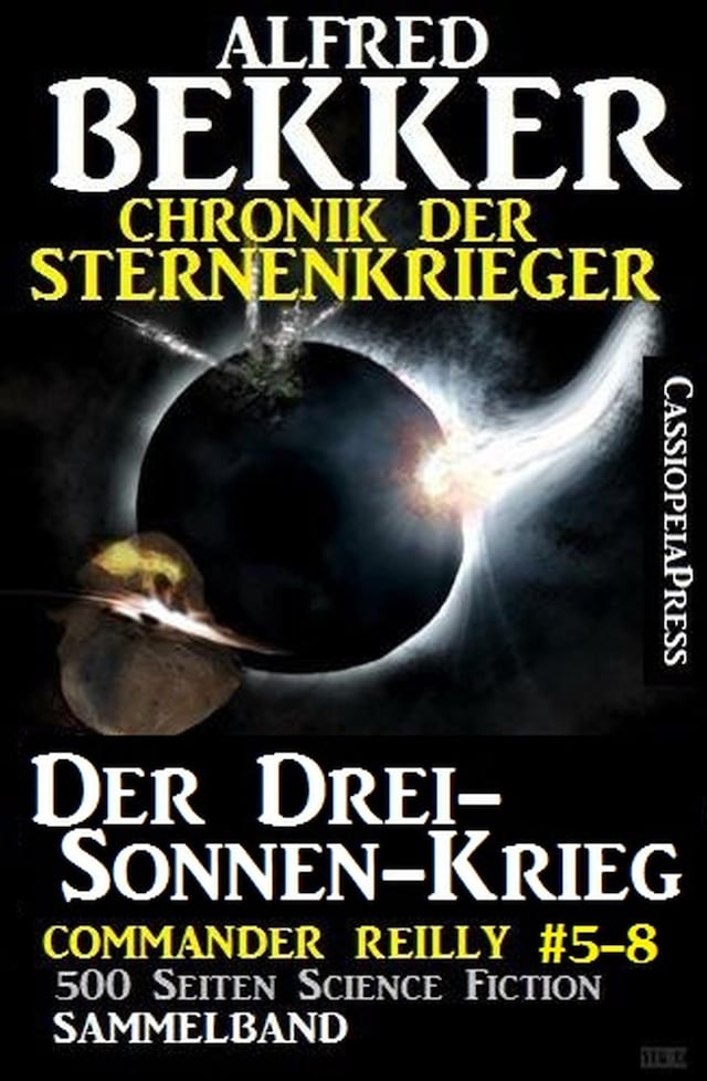 Book cover for Chronik der Sternenkrieger - Der Drei-Sonnen-Krieg