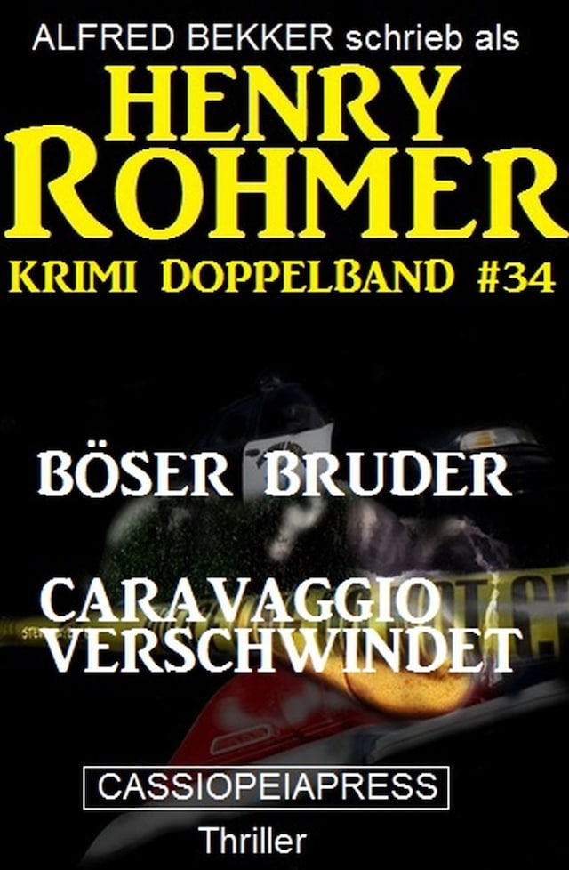 Book cover for Krimi Doppelband #34