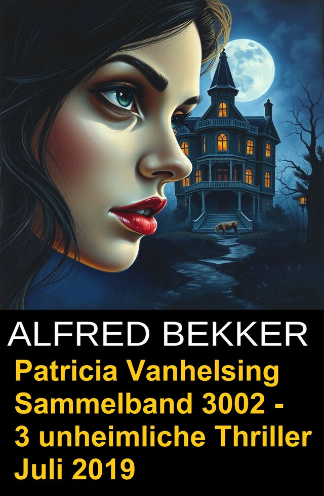 Buchcover für Patricia Vanhelsing Sammelband 3002 - 3 unheimliche Thriller Juli 2019