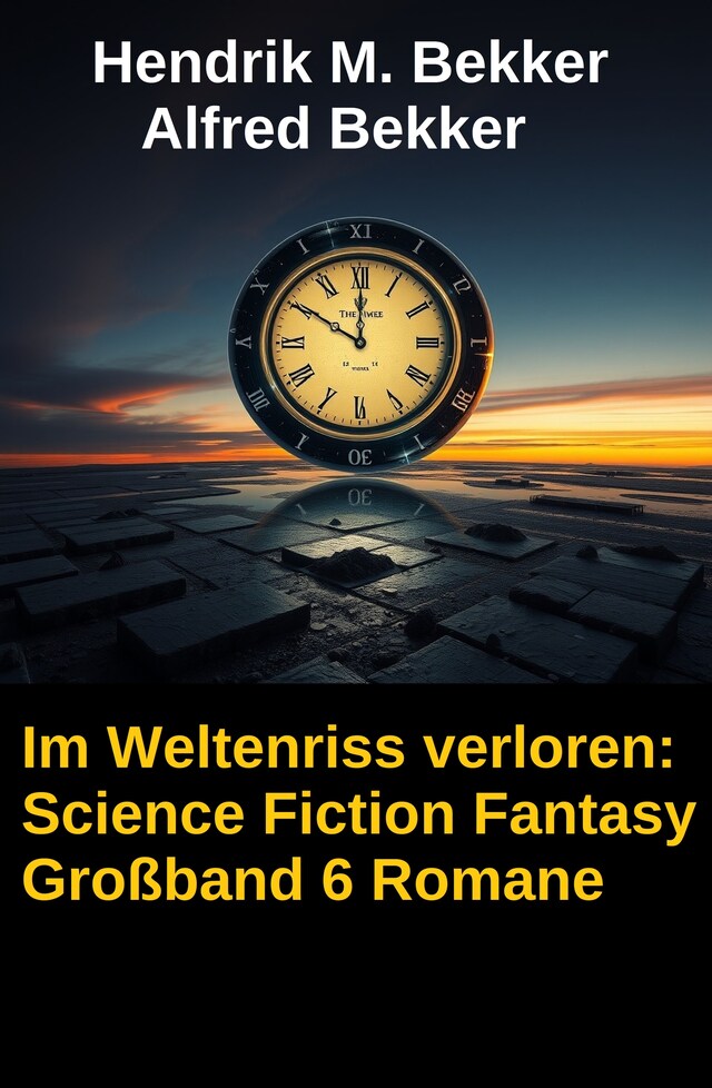 Boekomslag van Im Weltenriss verloren: Science Fiction Fantasy Großband 6 Romane