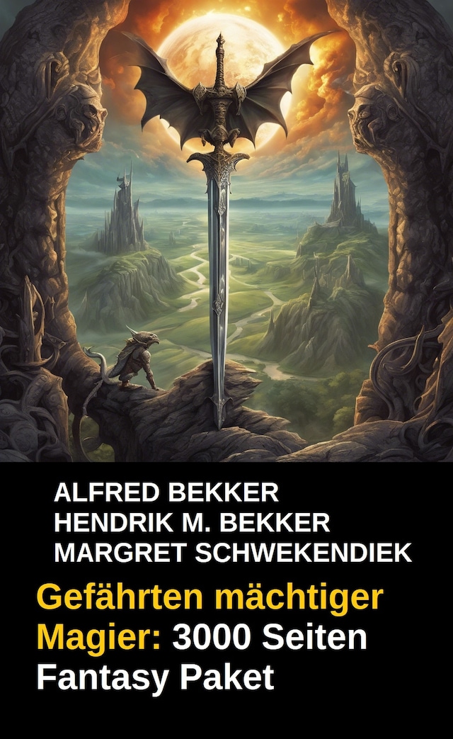 Buchcover für Gefährten mächtiger Magier: 3000 Seiten Fantasy Paket