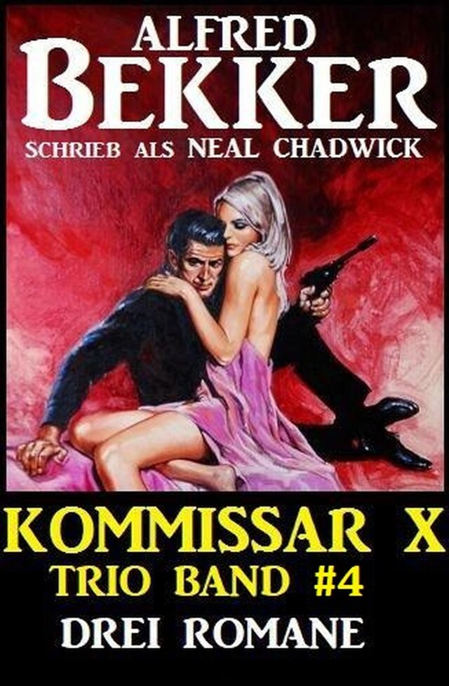 Buchcover für Kommissar X Trio Band 4 - Drei Romane