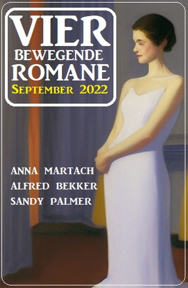 Book cover for Vier bewegende Romane September 2022