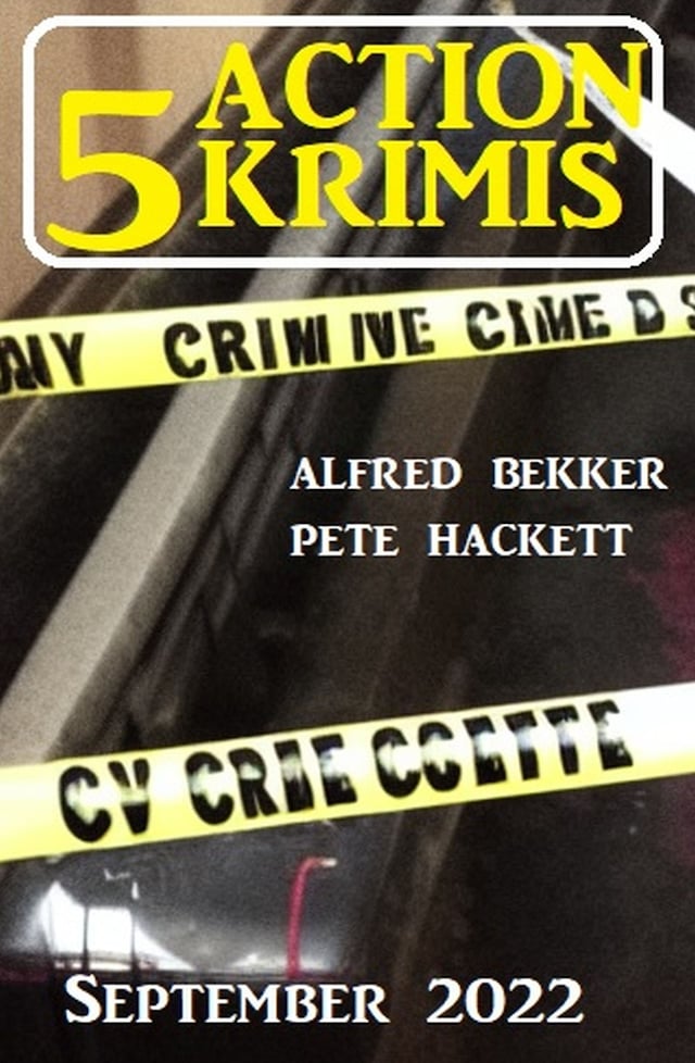 Book cover for 5 Action Krimis September 2022