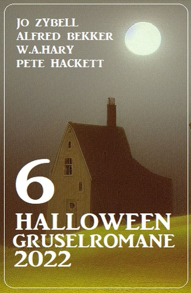 Book cover for 6 Halloween Gruselromane 2022