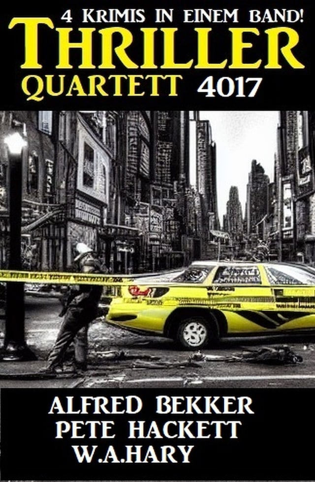 Book cover for Thriller Quartett 4017  - 4 Krimis in einem Band