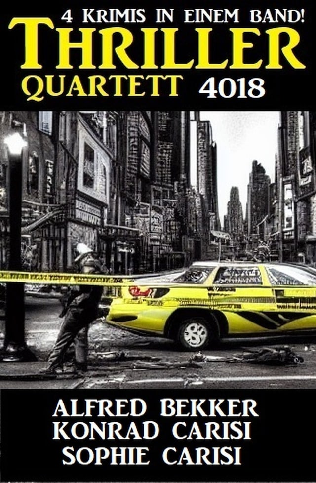 Buchcover für Thriller Quartet 4018 - 4 Krimis in einem Band