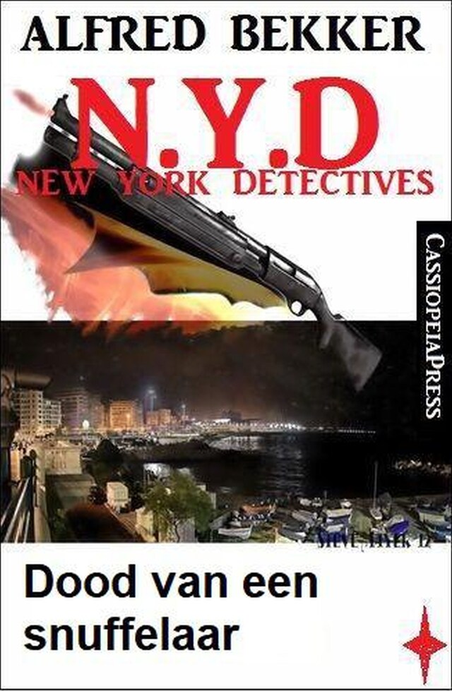 Couverture de livre pour Dood van een snuffelaar (N.Y.D. - New York Detectives)