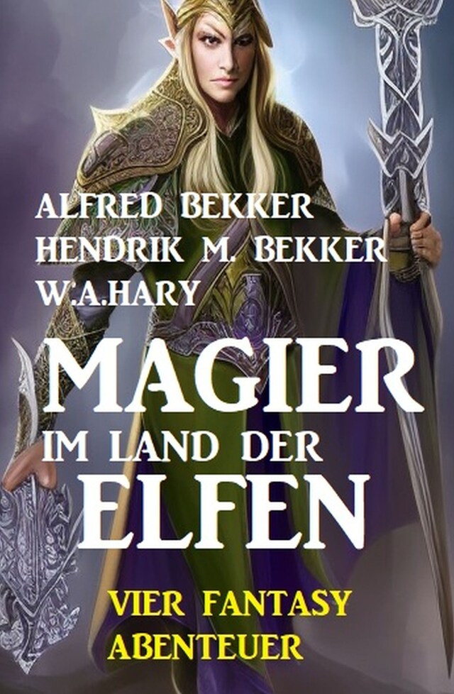 Okładka książki dla Magier im Land der Elfen: Vier Fantasy-Abenteuer