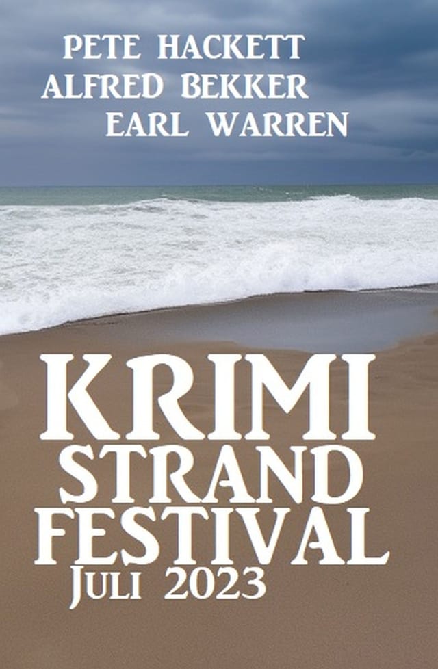 Boekomslag van Krimi Strand Festival Juli 2023