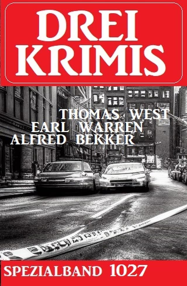 Book cover for Drei Krimis Spezialband 1027