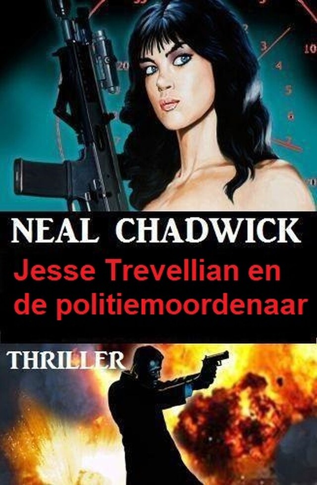 Buchcover für Jesse Trevellian en de politiemoordenaar: Thriller