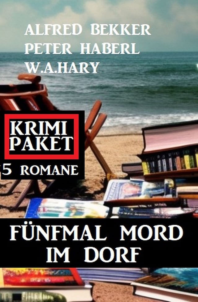 Book cover for Fünfmal Mord im Dorf: Krimi Paket 5 Romane