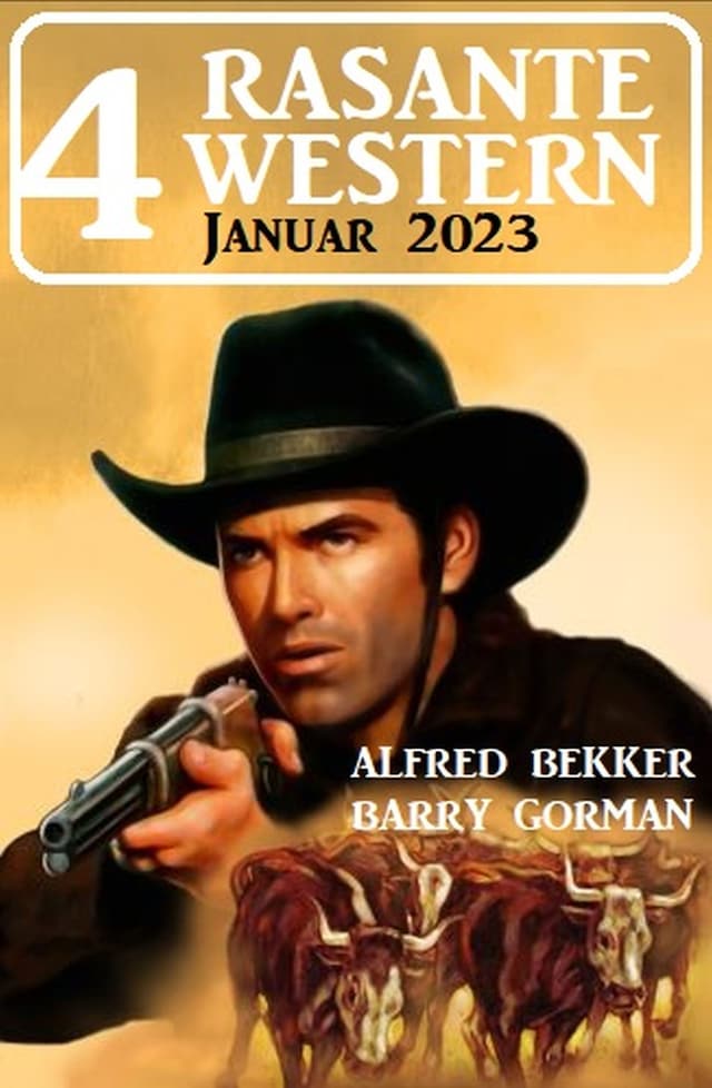 Kirjankansi teokselle 4 Rasante Western Januar 2023