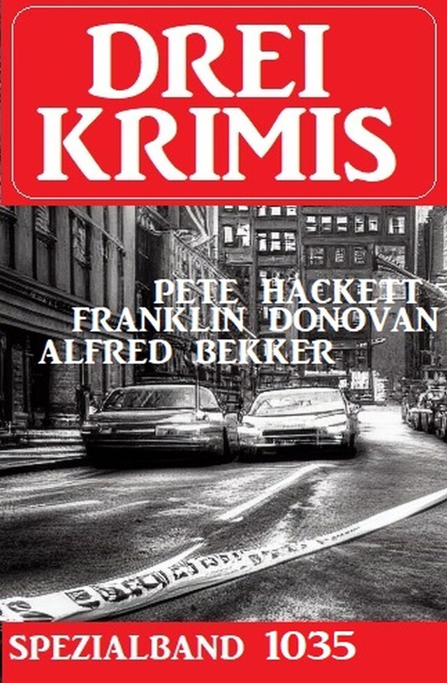 Book cover for Drei Krimis Spezialband 1035