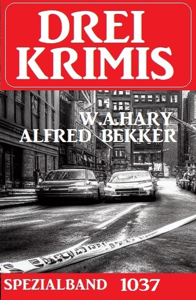 Book cover for Drei Krimis Spezialband 1037