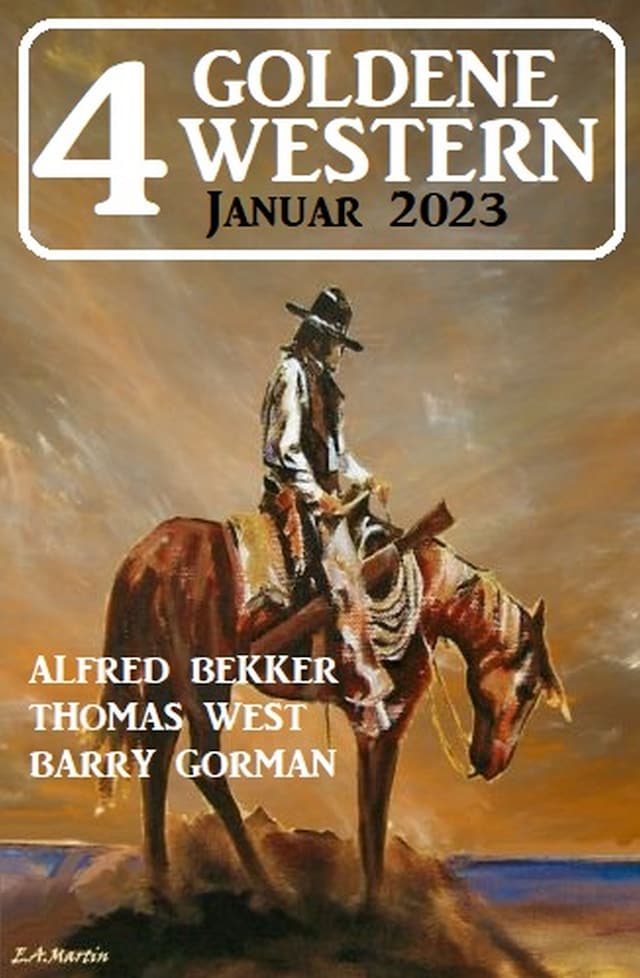 Book cover for 4 Goldene Western Januar 2023