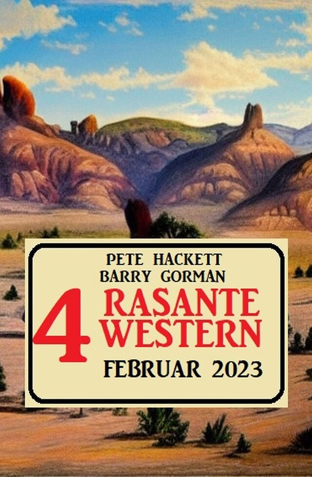 Couverture de livre pour 4 Rasante Western Februar 2023