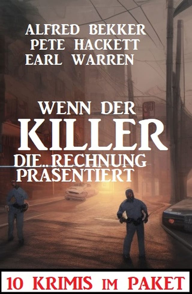 Book cover for Wenn der Killer die Rechnung präsentiert : 10 Krimis im Paket