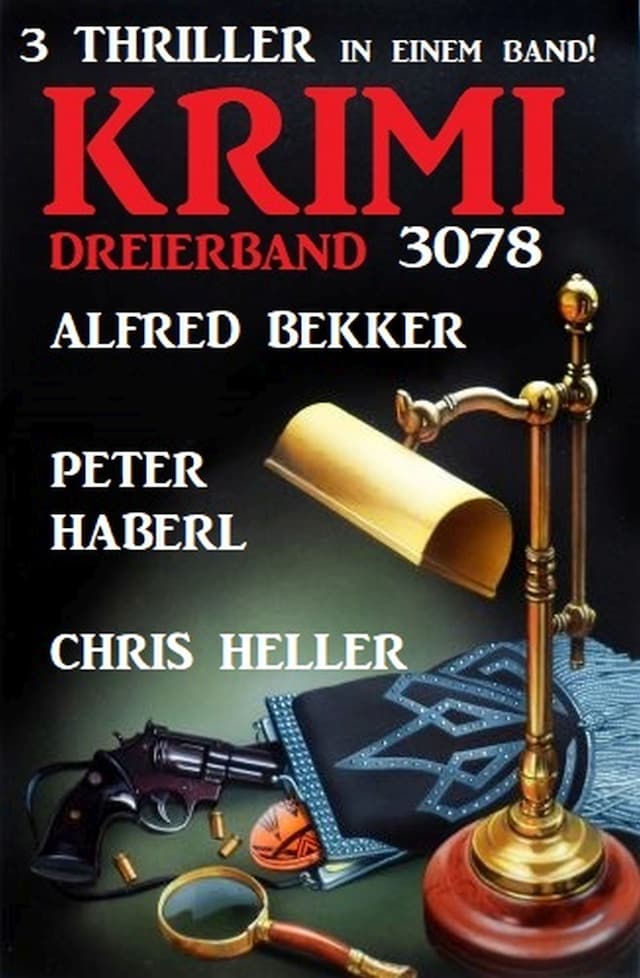 Buchcover für Krimi Dreierband 3078 - 3 Thriller in einem Band!