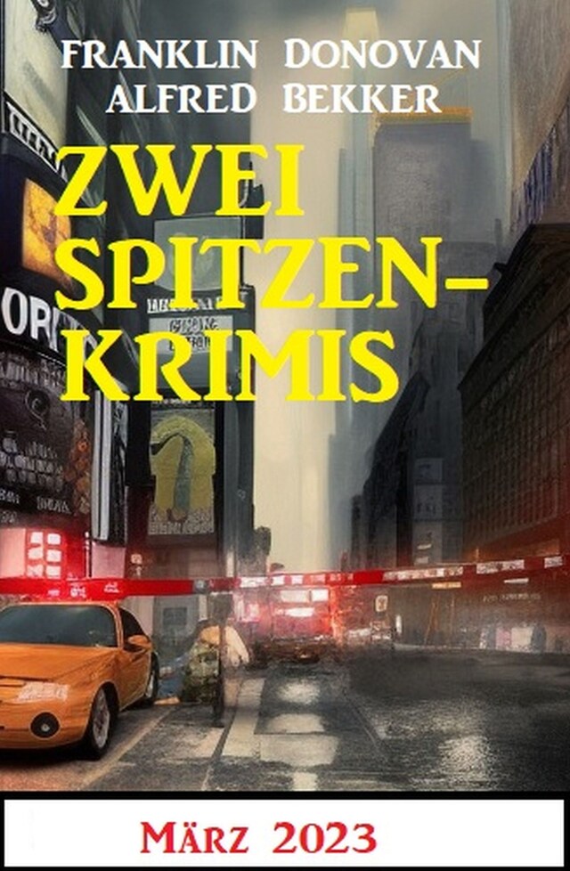 Buchcover für Zwei Spitzenkrimis März 2023