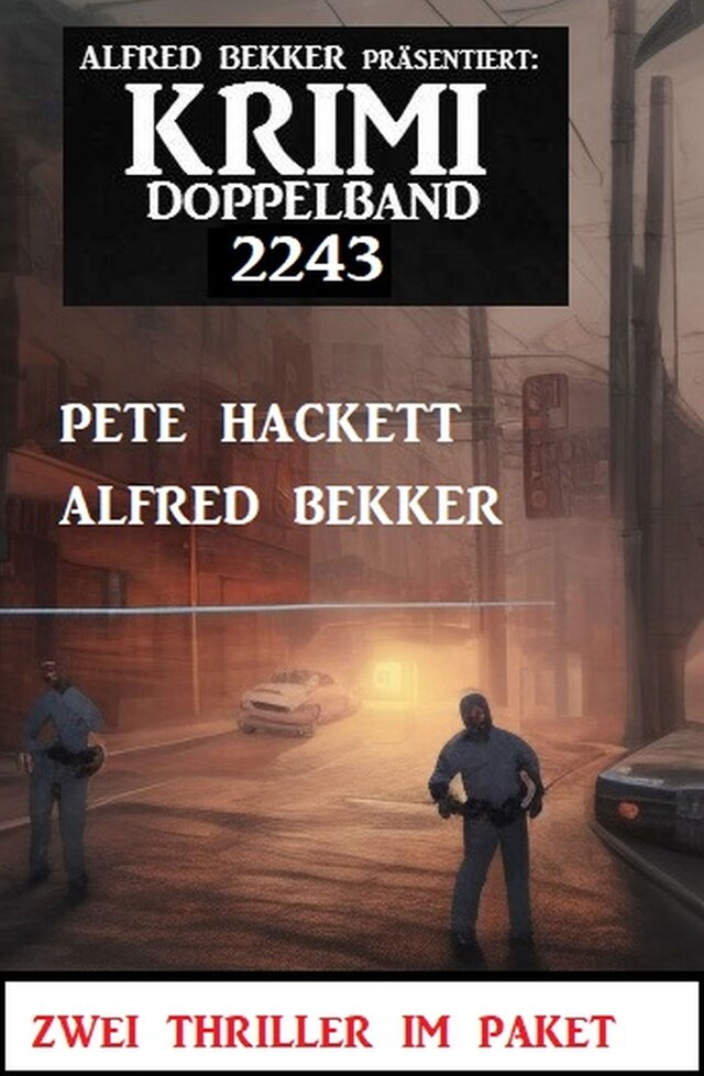 Book cover for Krimi Doppelband 2243
