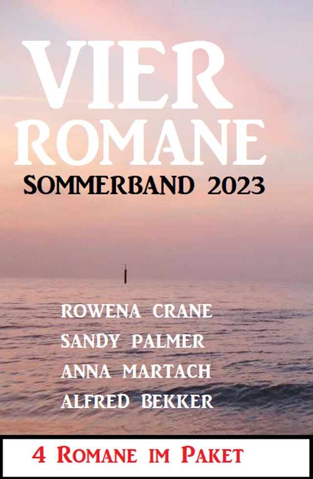 Book cover for Vier Romane Sommerband 2023