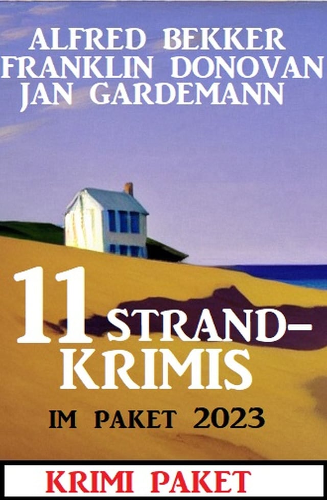 Book cover for 11 Strandkrimis im Paket 2023: Krimi Paket