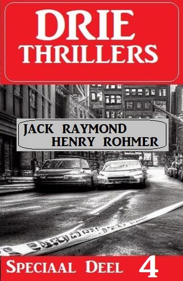 Book cover for Drie Thrillers Speciaal Deel 4