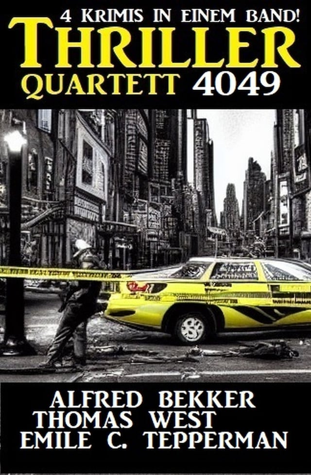 Buchcover für Thriller Quartett 4049