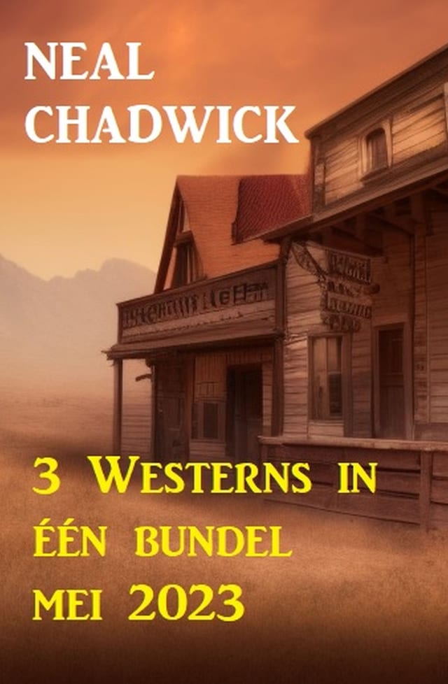 Boekomslag van 3 Westerns in één bundel mei 2023