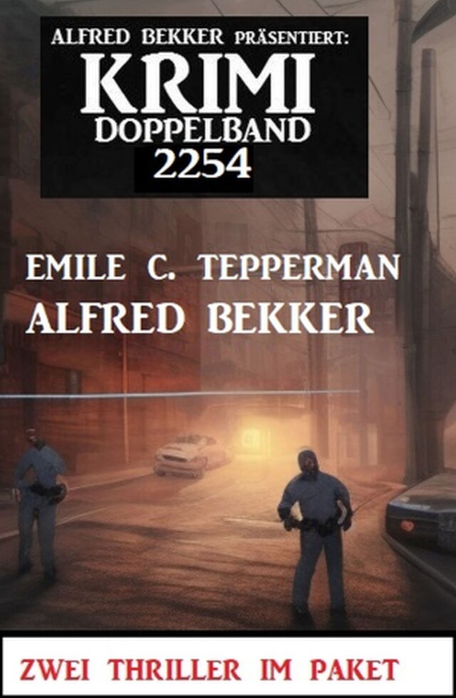 Book cover for Krimi Doppelband 2254