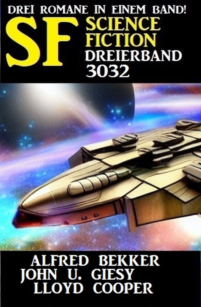 Buchcover für Science Fiction Dreierband 3032