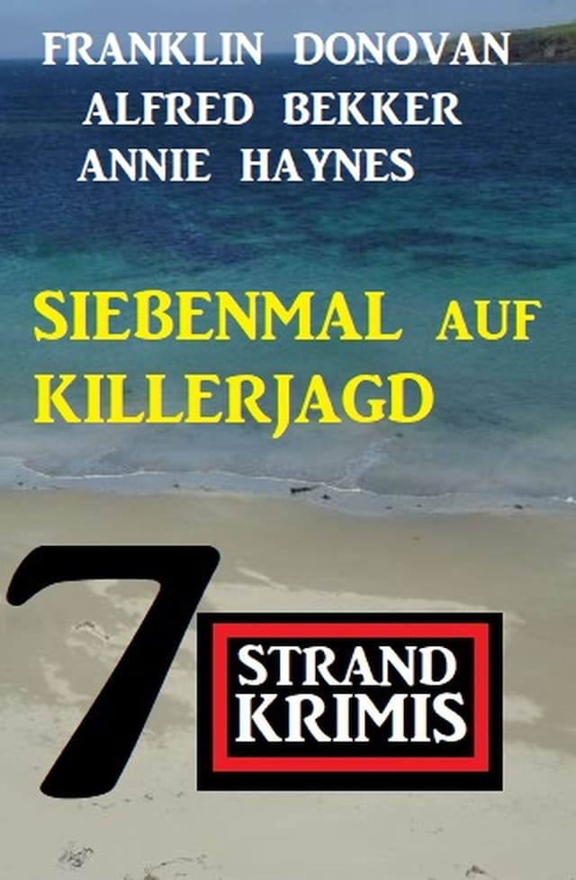 Buchcover für Siebenmal auf Killerjagd: 7 Strandkrimis