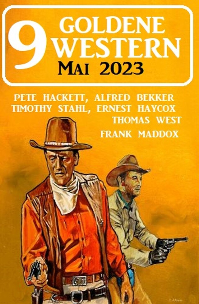 Buchcover für 9 Goldene Western Mai 2023