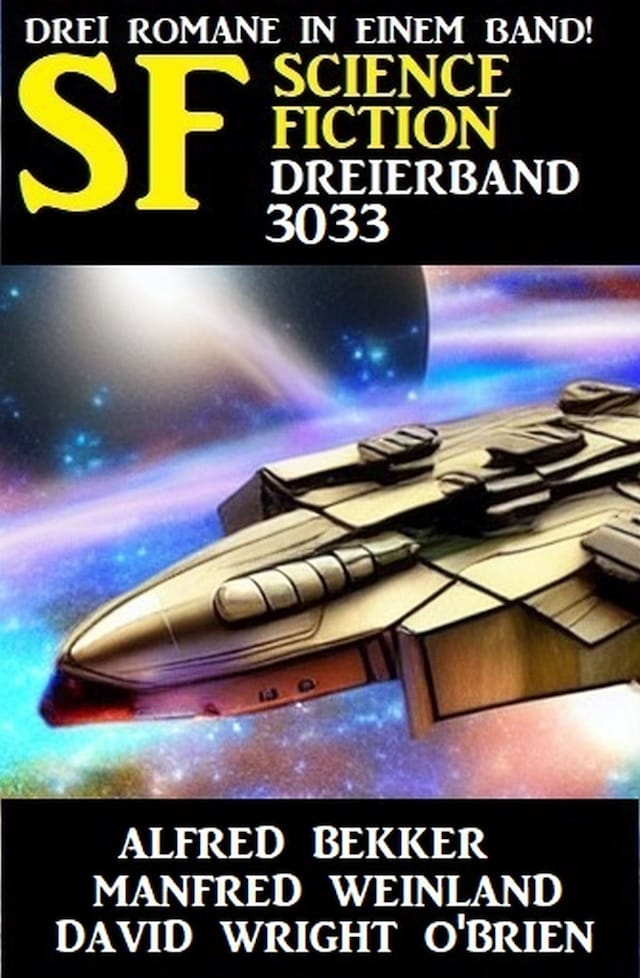 Buchcover für Science Fiction Dreierband 3033