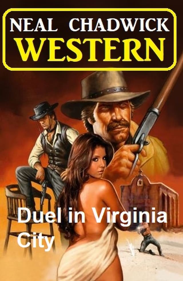Book cover for Duel in Virginia City: Western