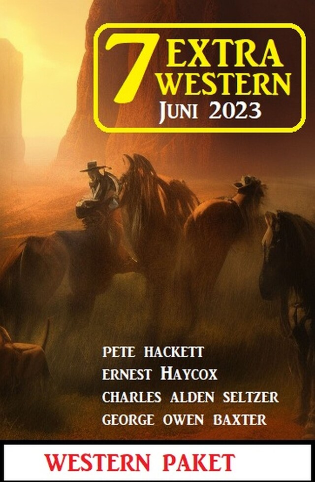 Buchcover für 7 Extra Western Juni 2023