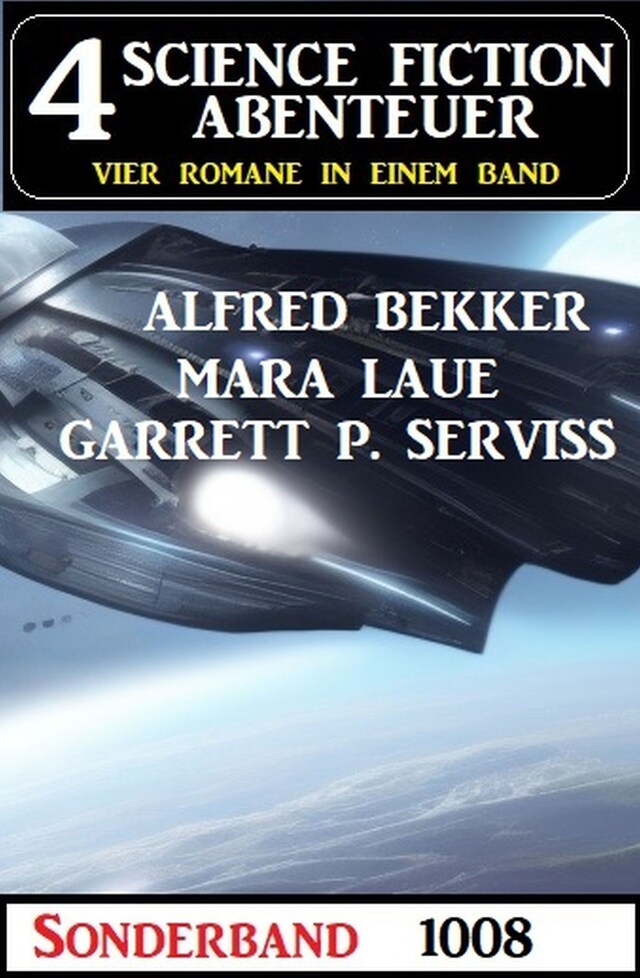 Buchcover für 4 Science Fiction Abenteuer 1008