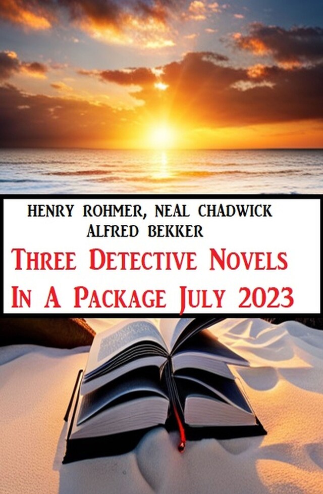 Buchcover für Three Detective Novels In A Package July 2023