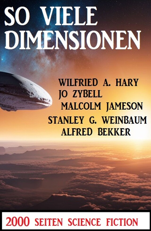 Buchcover für So viele Dimensionen: 2000 Seiten Science Fiction