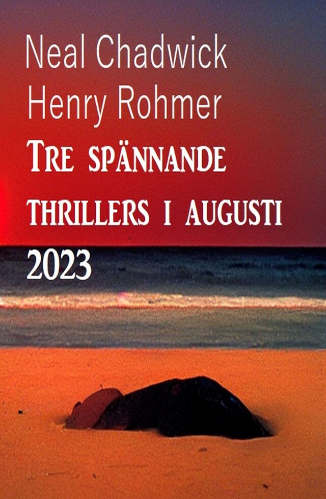 Bokomslag för Tre spännande thrillers i augusti 2023