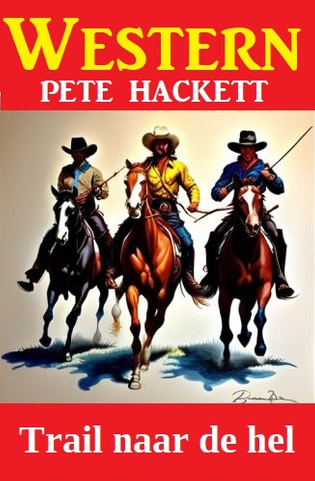 Book cover for Trail naar de hel : Western